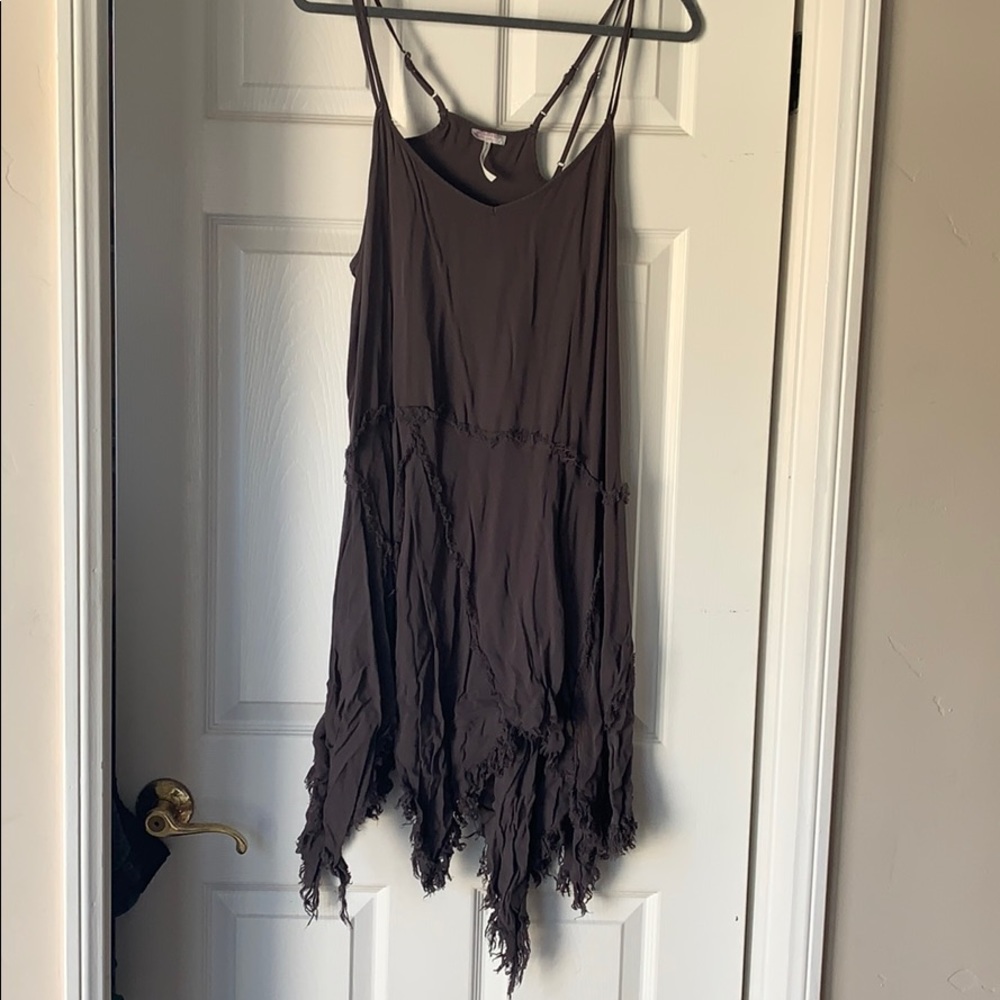 Free People Charcoal Dress